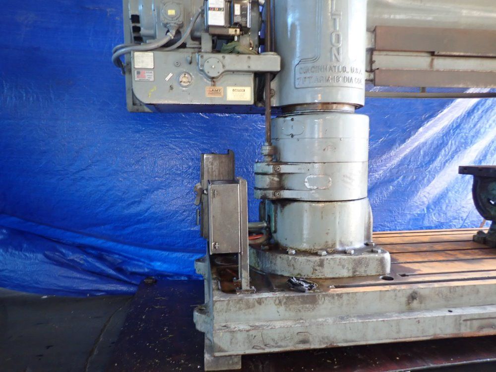Carlton 19" Column X 7' Arm 4a Radial Arm Drill - 4a