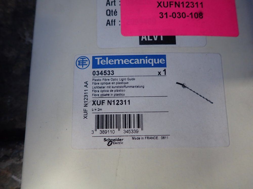 Telecanique Fiber Optic Light Guide /cable - 034533