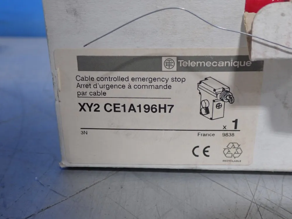 Telemcanique Emergency Stop