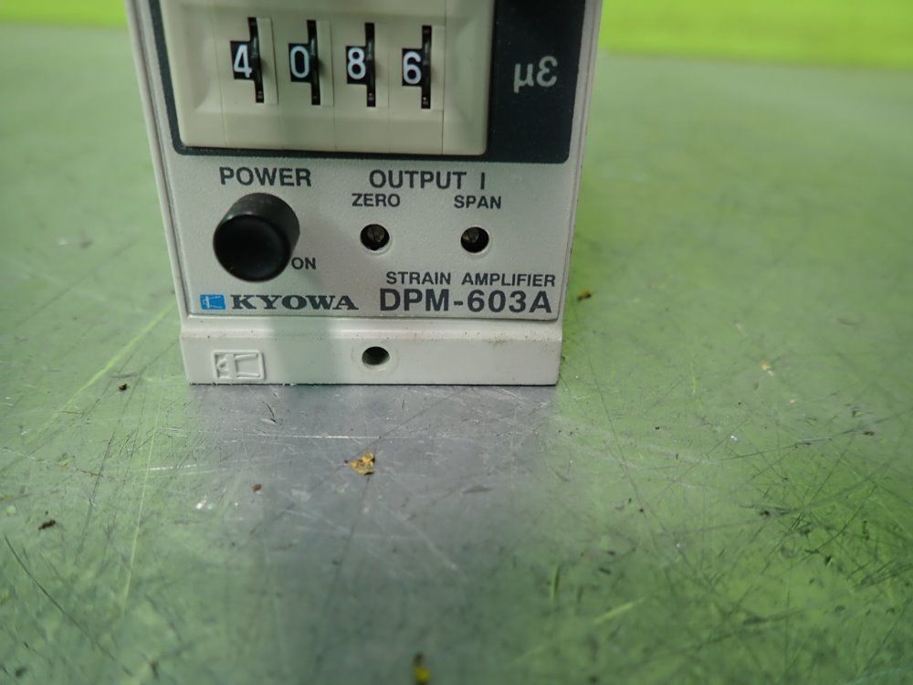 Kyowa Dpm-603a, Strain Amplifier - Dpm-603a
