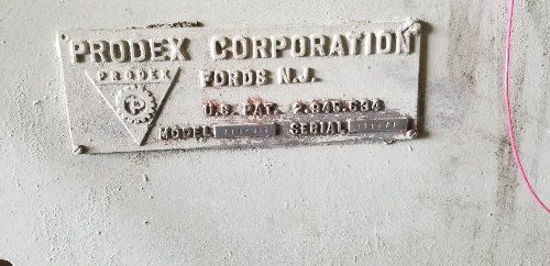 Prodex Henschel High Intensity Mixer