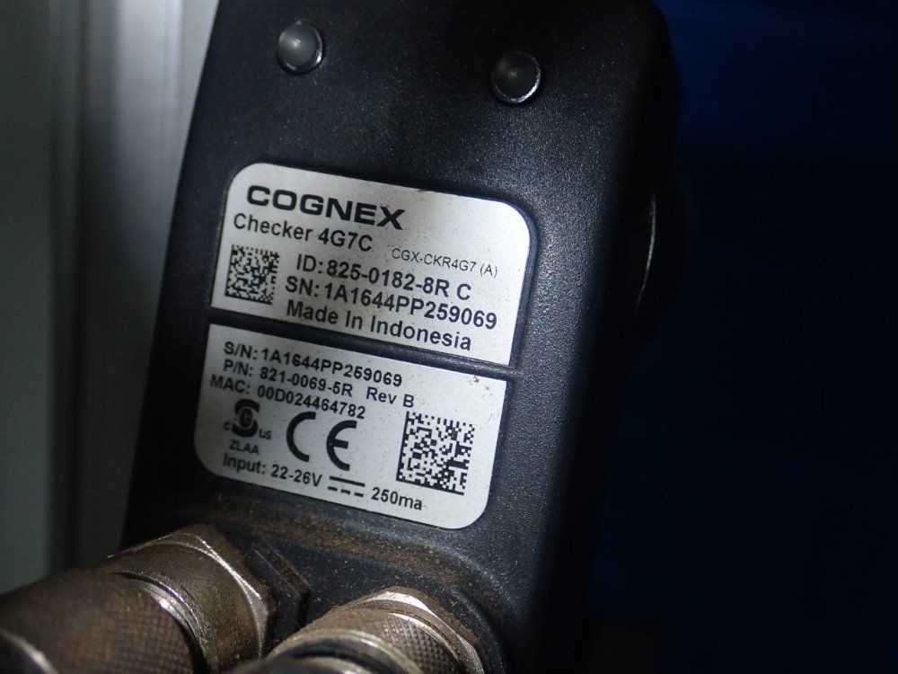 Cognex/ Diagraph Labeler/ Checker