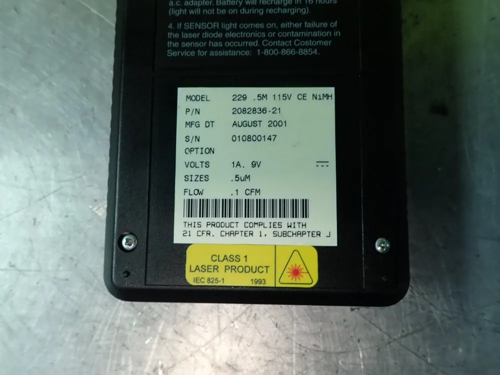 Met One 228/229 Laser Particle Counter - 228/229