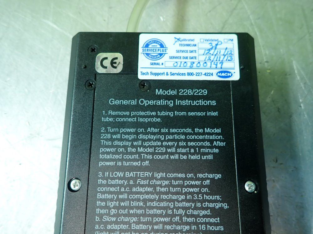 Met One 228/229 Laser Particle Counter - 228/229