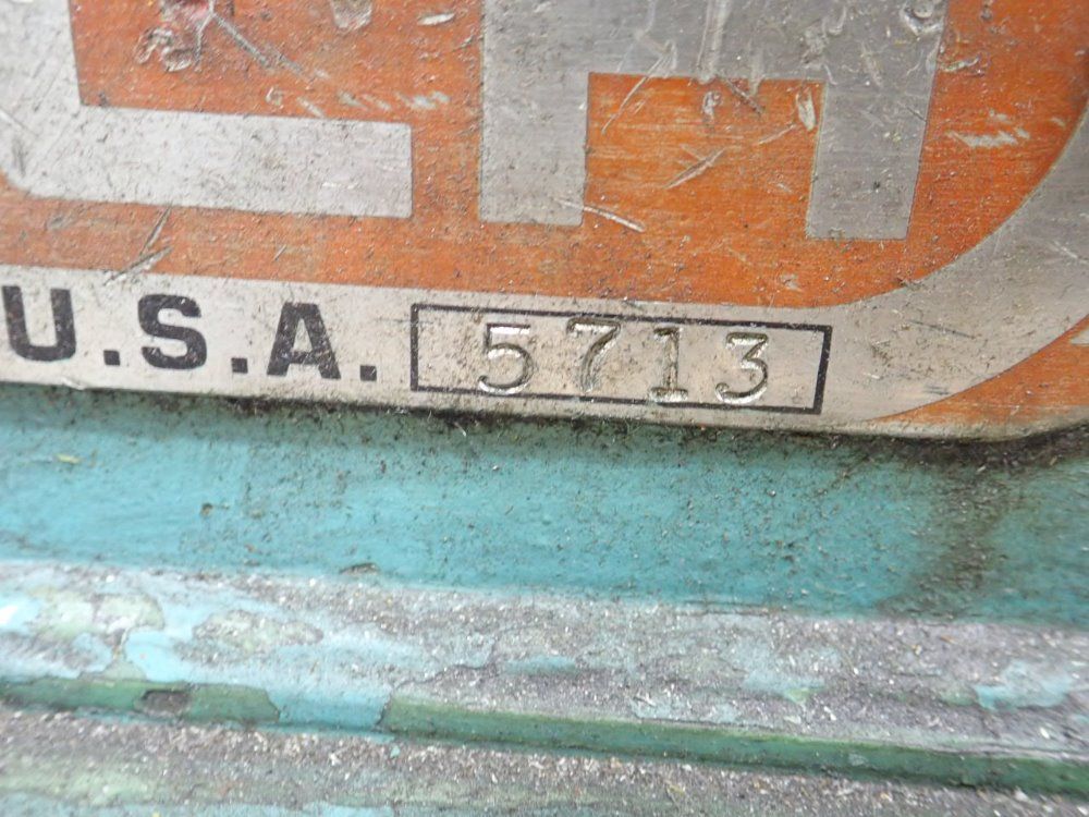 Ruesch ~18.5" X 2.5" 5713 Slitter Table - 5713