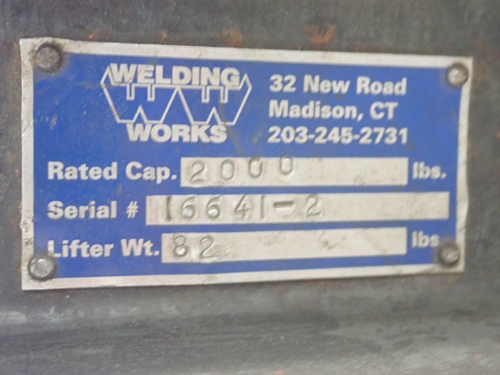 Welding Works Lifting Attachment