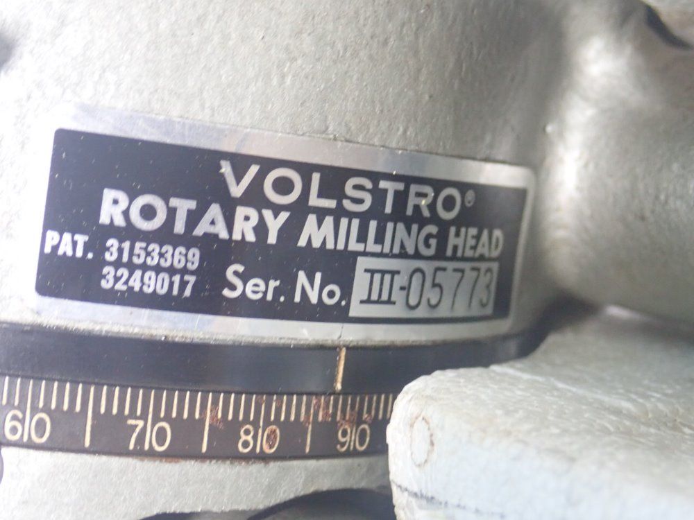 Volstro Rotary Milling Head