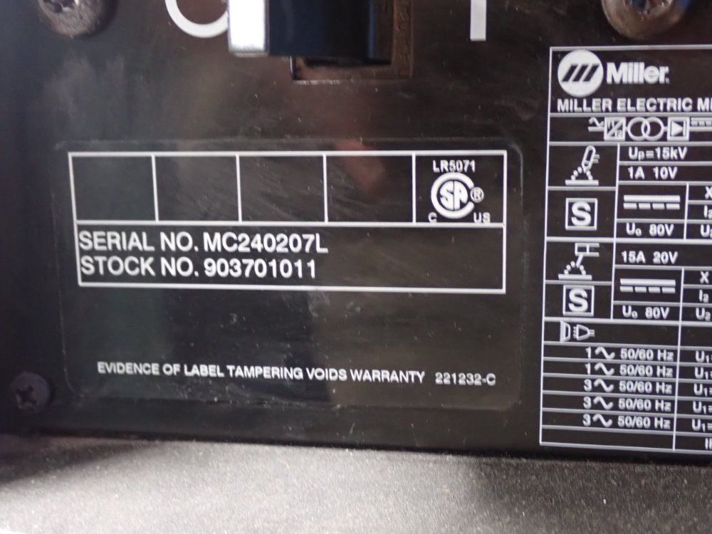 Jetline/miller Welding Station