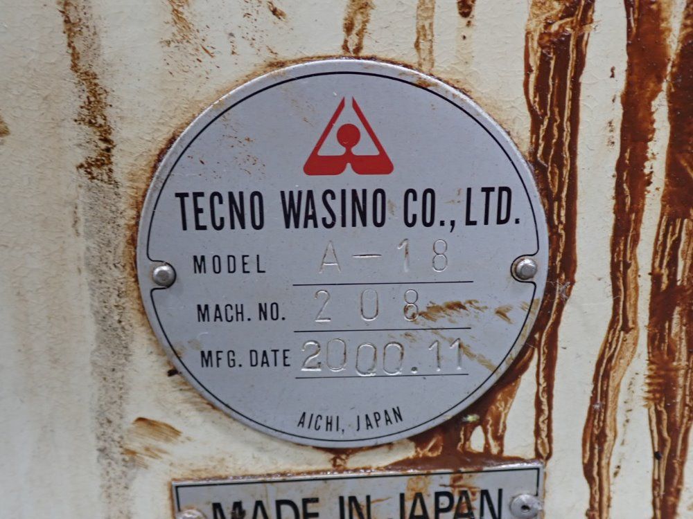 Tecno Wasino A-18 Cnc Lathe - A-18