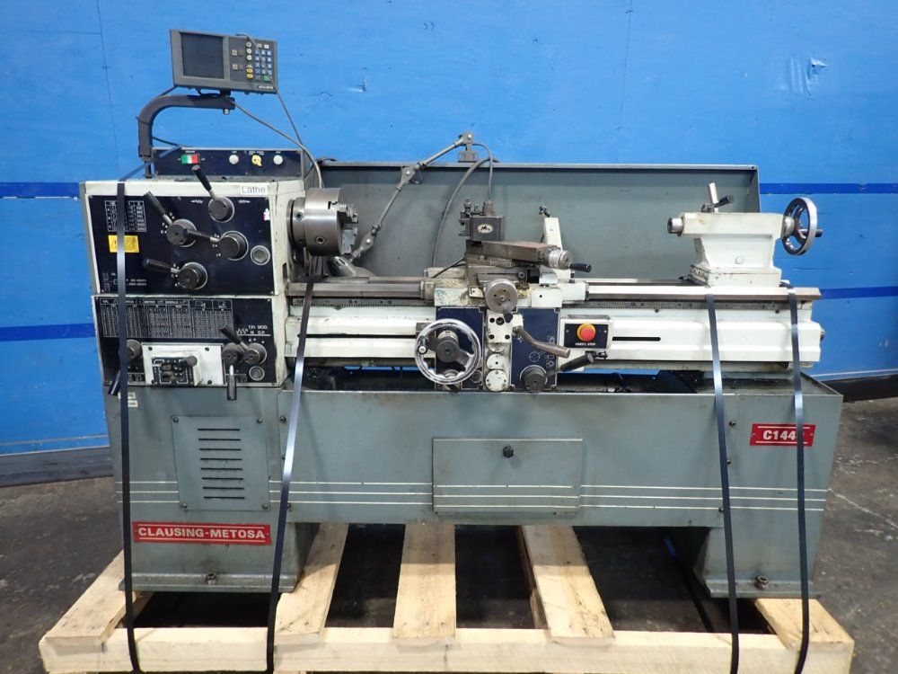 Clausing-metosa 15"/20" X 40" C1440 Gap Bed Lathe - C1440
