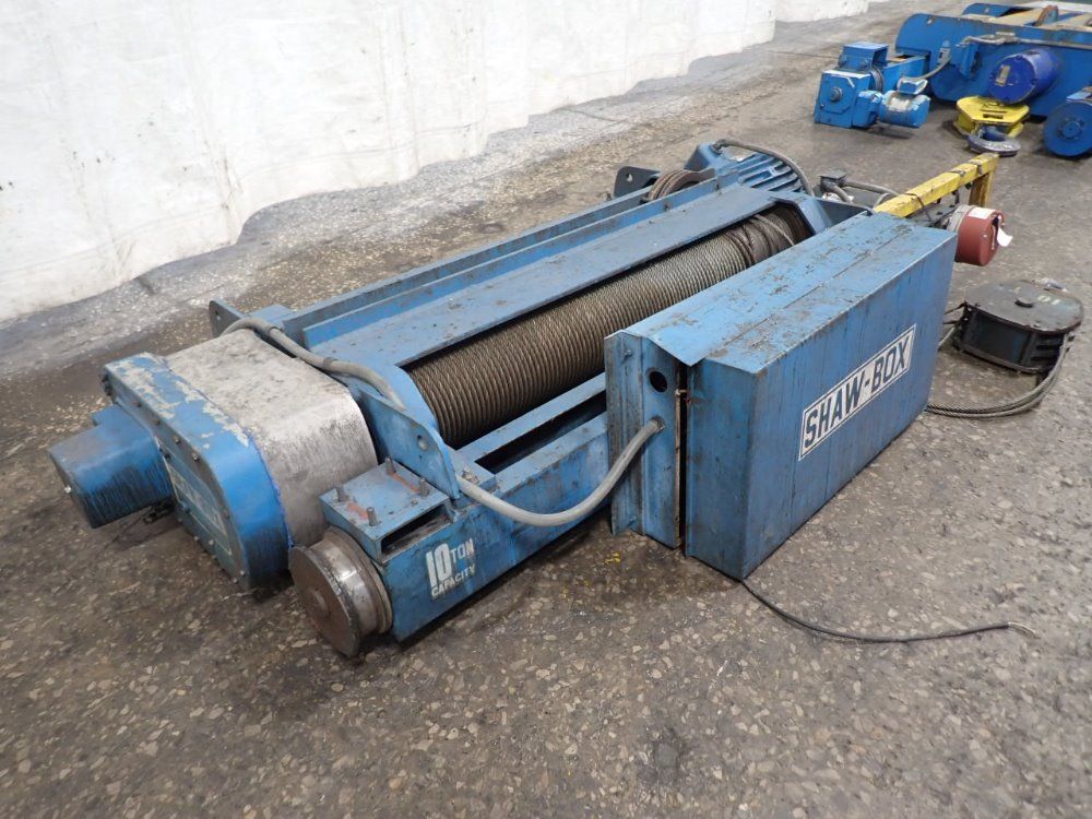 Shaw-box 10 Ton Electric Cable Hoist 10 Ton - 72d100405132201