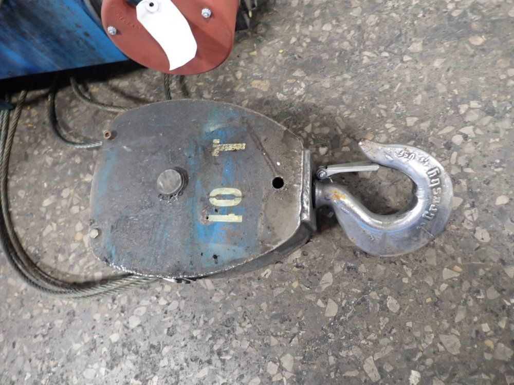 Shaw-box 10 Ton Electric Cable Hoist 10 Ton - 72d100405132201
