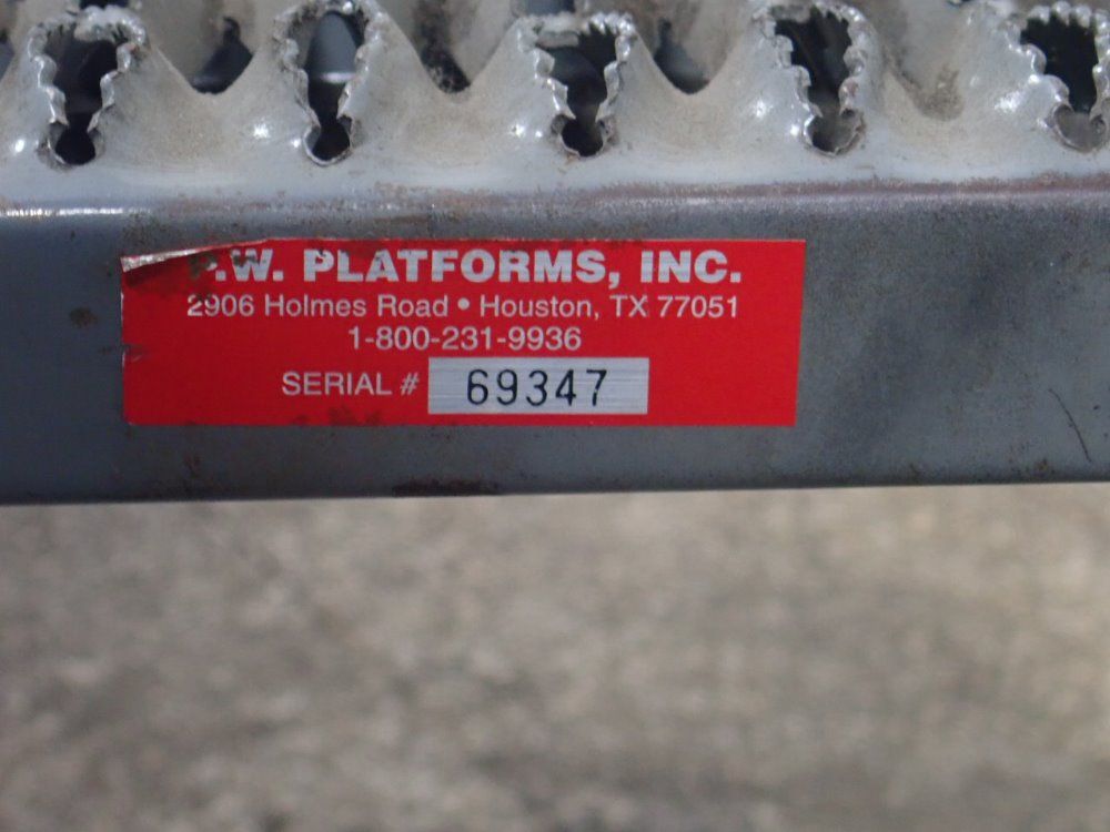 P.w. Platforms Step Ladder