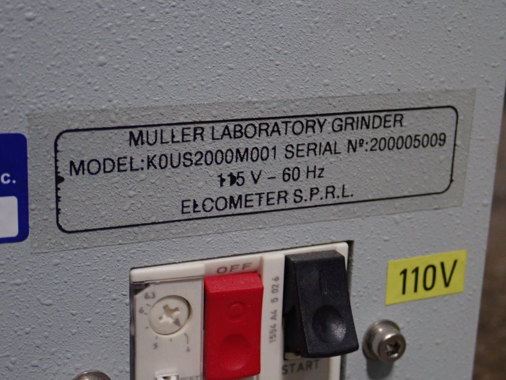 Elcometer Muller Lab Grinder