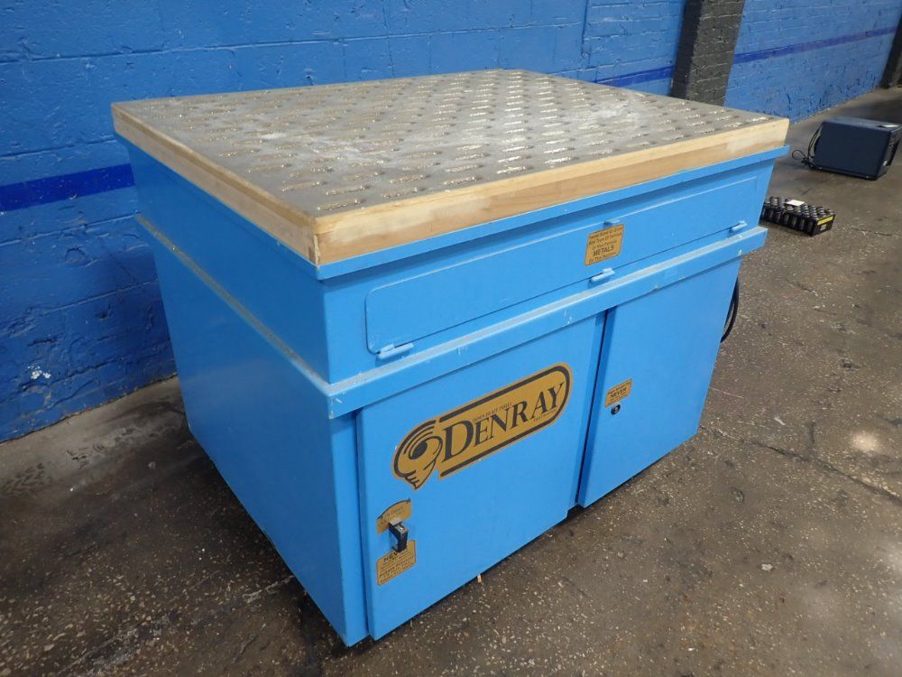 Denray 33" X 43", 1 1/2 Hp Downdraft Table - 3444b Super