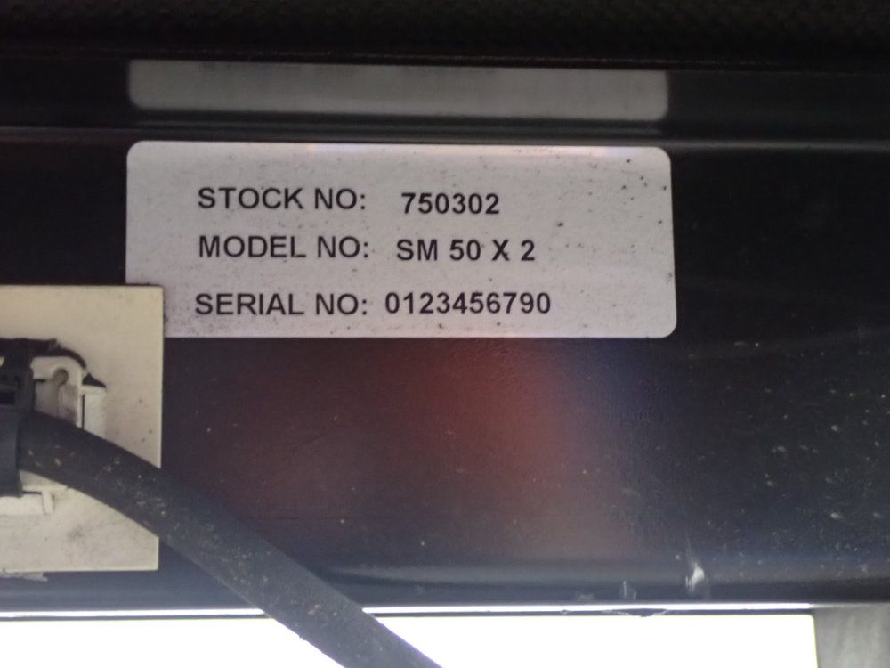 Supermax Tools 48" Sm50x2 Dual Drum Sander - Sm50x2