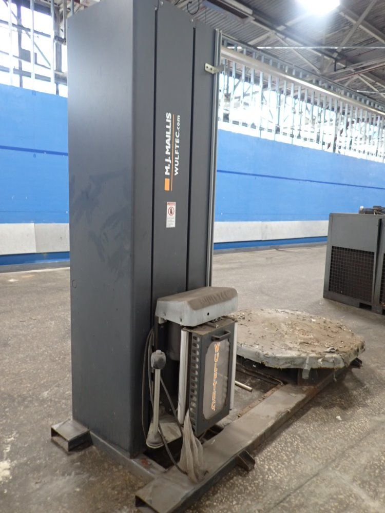 M.j. Maillis/wulftec 50" Table Wsmh-150-b Stretch Wrapper - Wsmh-150-b