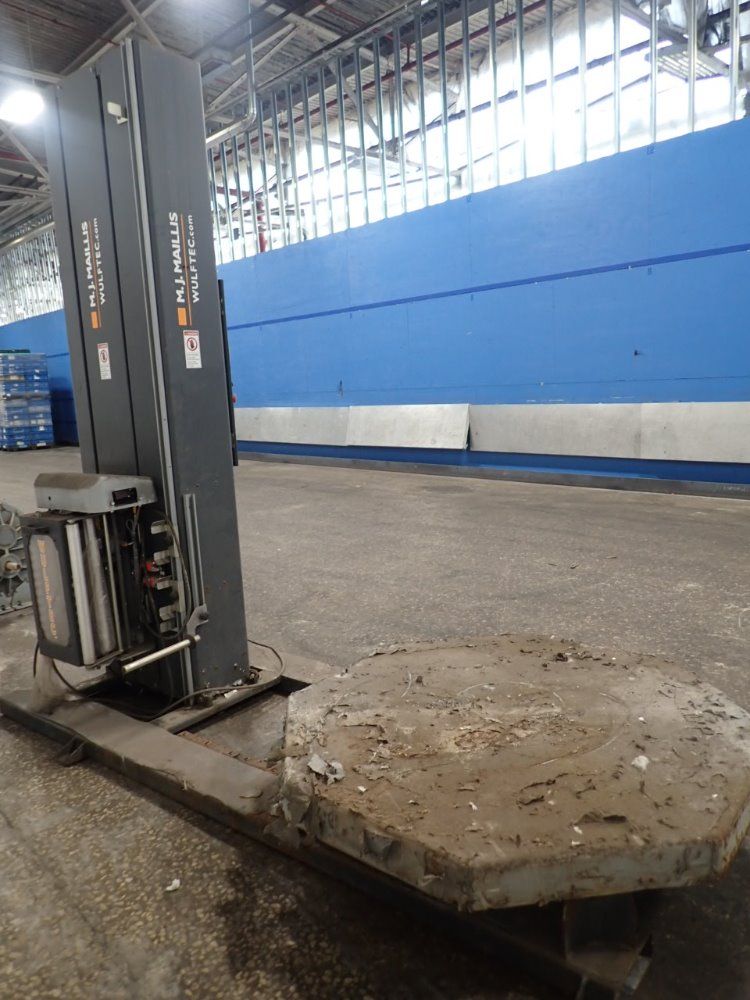 M.j. Maillis/wulftec 50" Table Wsmh-150-b Stretch Wrapper - Wsmh-150-b