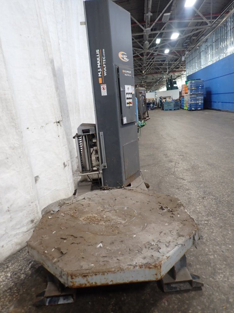 M.j. Maillis/wulftec 50" Table Wsmh-150-b Stretch Wrapper - Wsmh-150-b