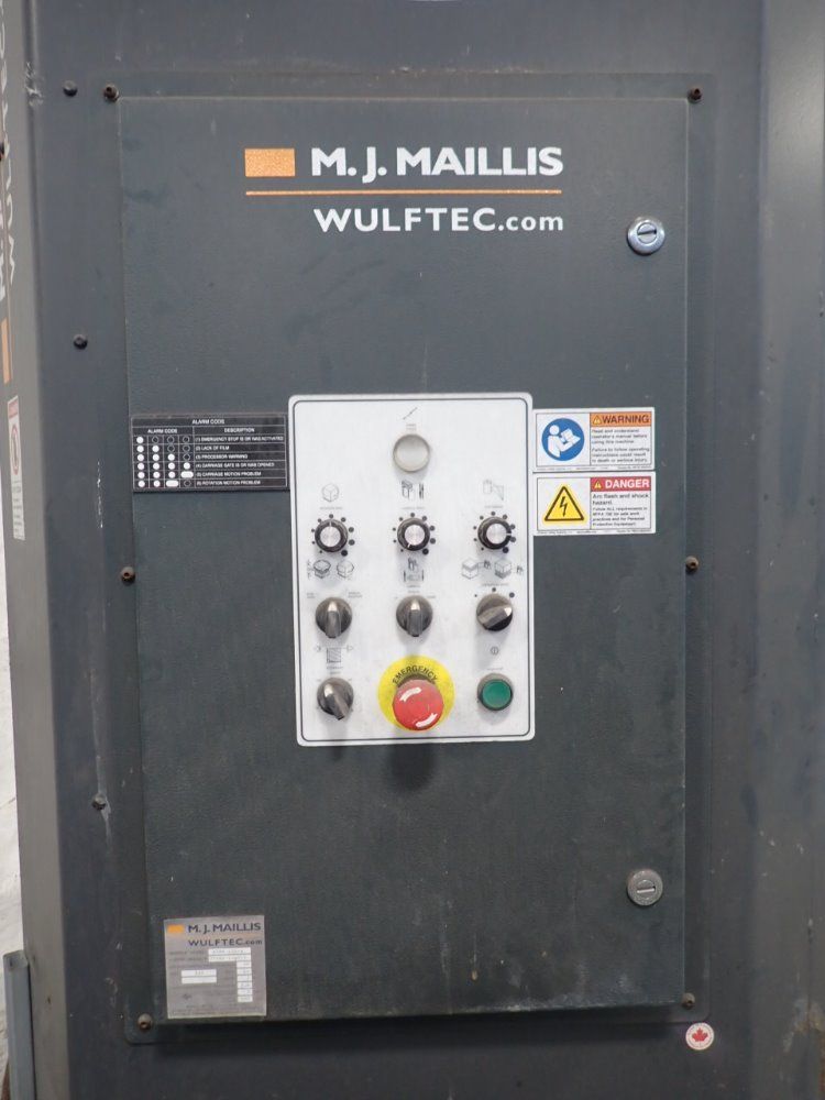 M.j. Maillis/wulftec 50" Table Wsmh-150-b Stretch Wrapper - Wsmh-150-b