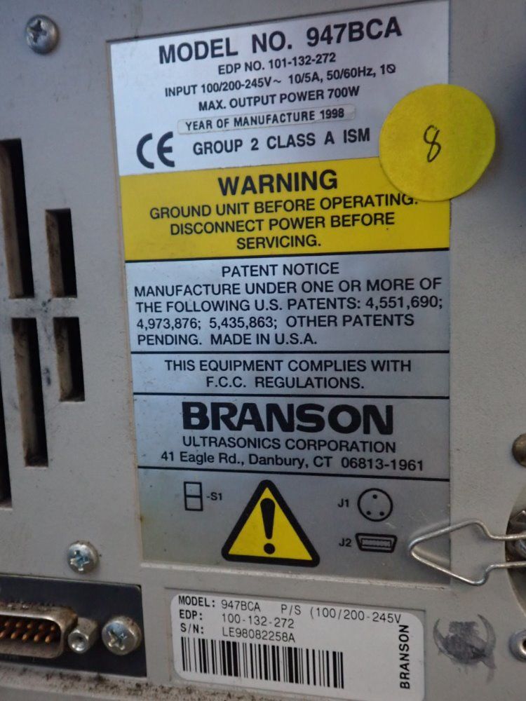 Amtech / Branson Ultrasonic Power Supply