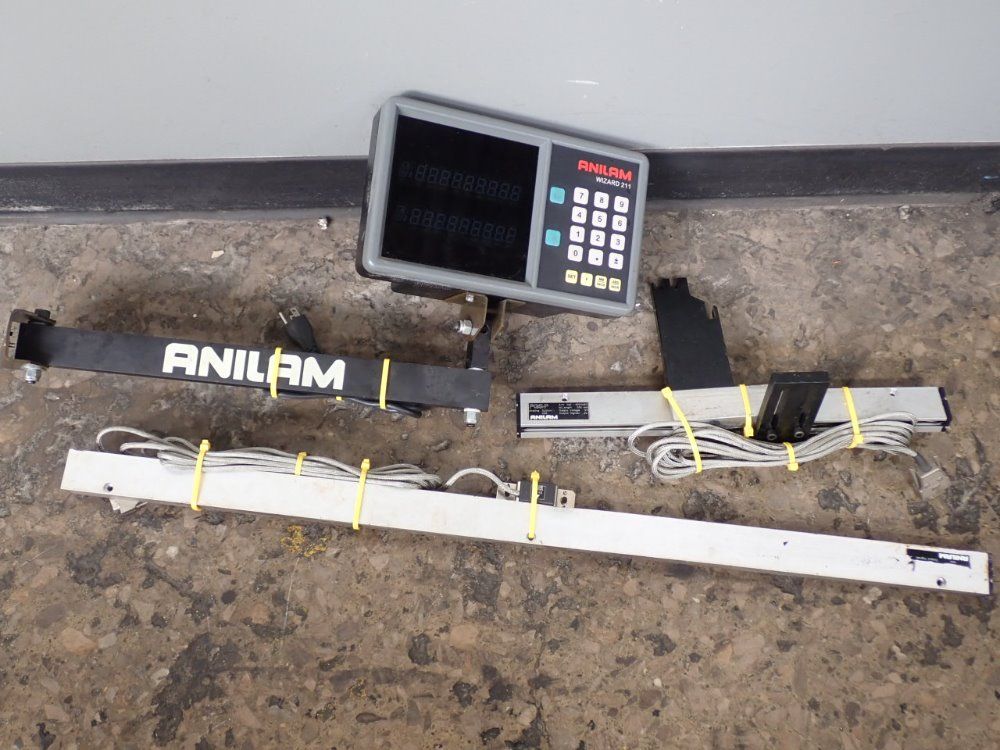 Anilam 2 Axis Linear Scales W/digital Readout - Pgs-p