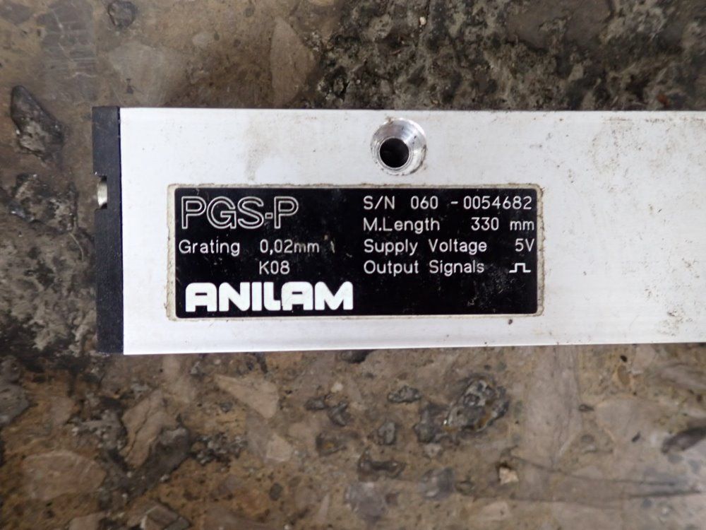 Anilam 2 Axis Linear Scales W/digital Readout - Pgs-p