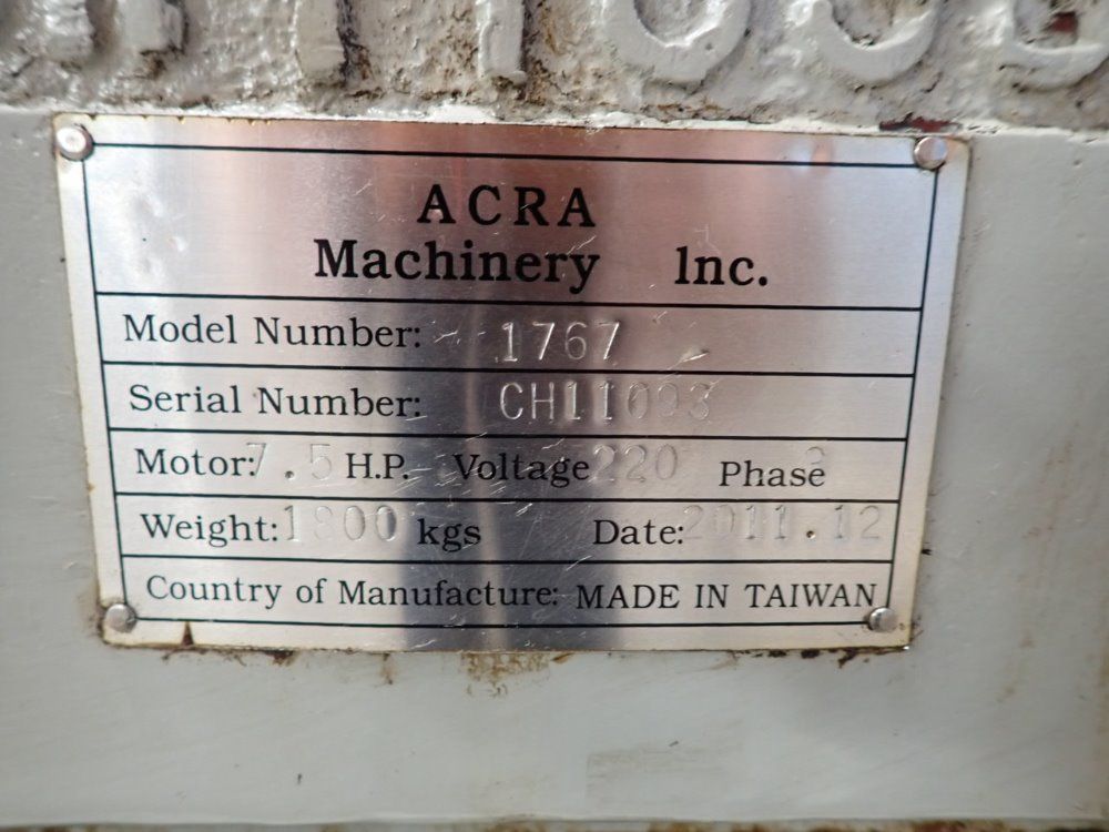 Accord / Acra Turn 18"/25" X 66" Gap-bed Lathe - 1767