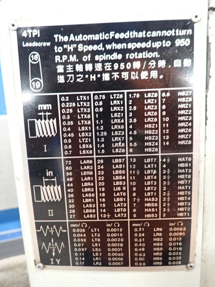 Accord / Acra Turn 18"/25" X 66" Gap-bed Lathe - 1767