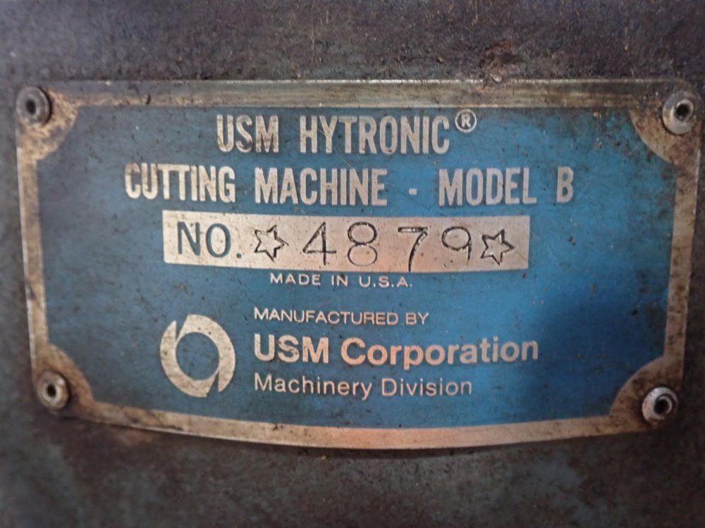 Usm 19 1/2" X 39" B Clicker Press - B