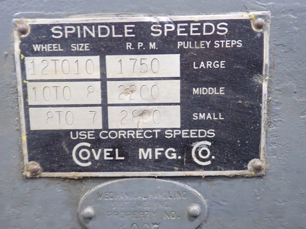 Covel Surface Grinder