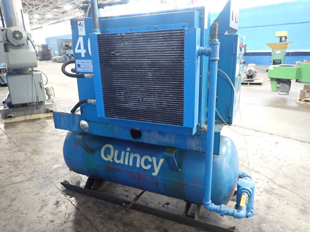 Quincy 40 Hp Asthana 22l Air Compressor 40 Hp - Asthana 22l