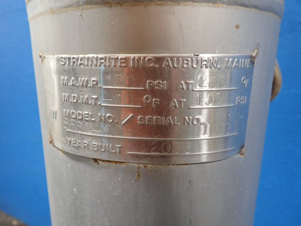 Strainrite S/s Filter Unit