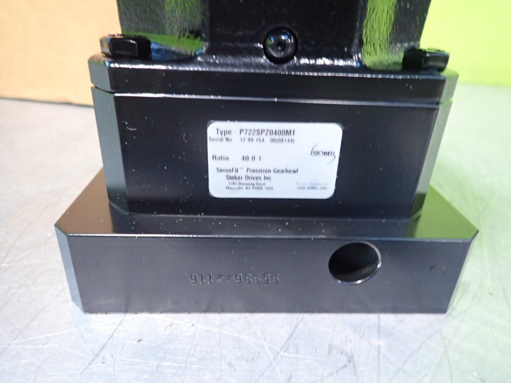 Stober P722 Pz 0390 Me Gear Head - P722 Pz 0390 Me