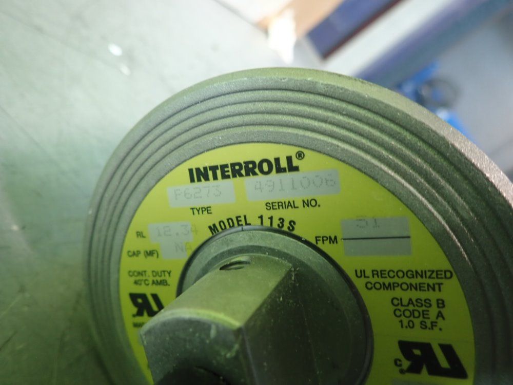 Interroll 113s Motorized Roller Conveyor - 113s