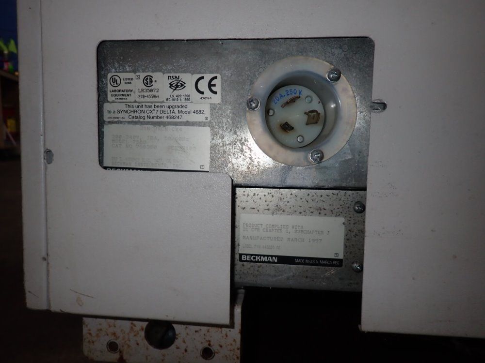 Beckman Coulter Chemical Analyzer