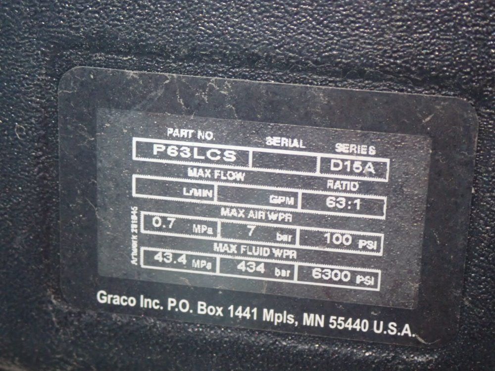 Graco C63 Drum Pump - C63