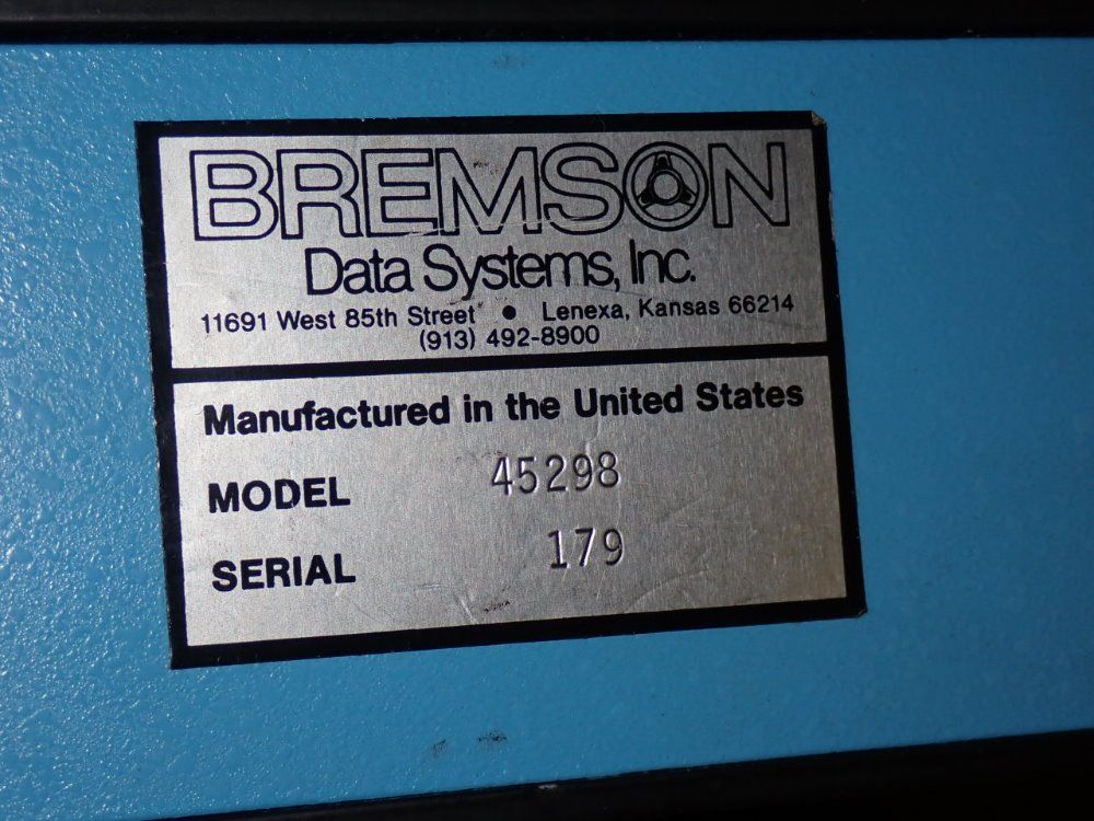 Bremson Data System
