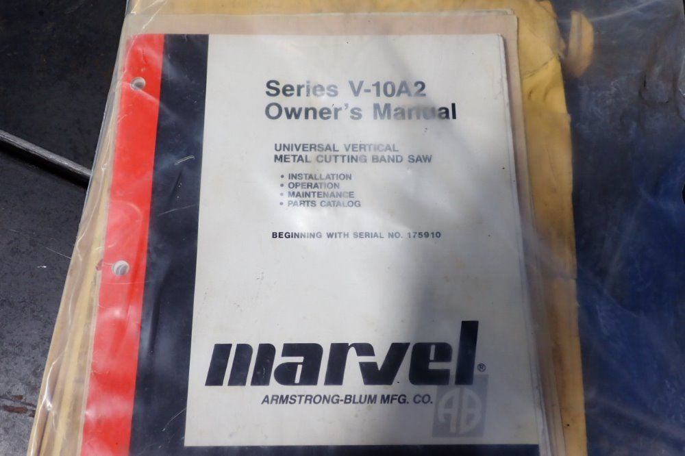 Marvel 19" 81a11pc Vertical Band Saw - 81a11pc