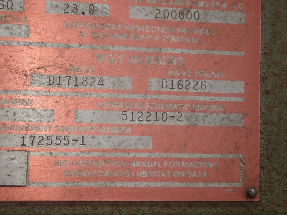 Doall 15" X 15" C-260a Horizontal Band Saw - C-260a