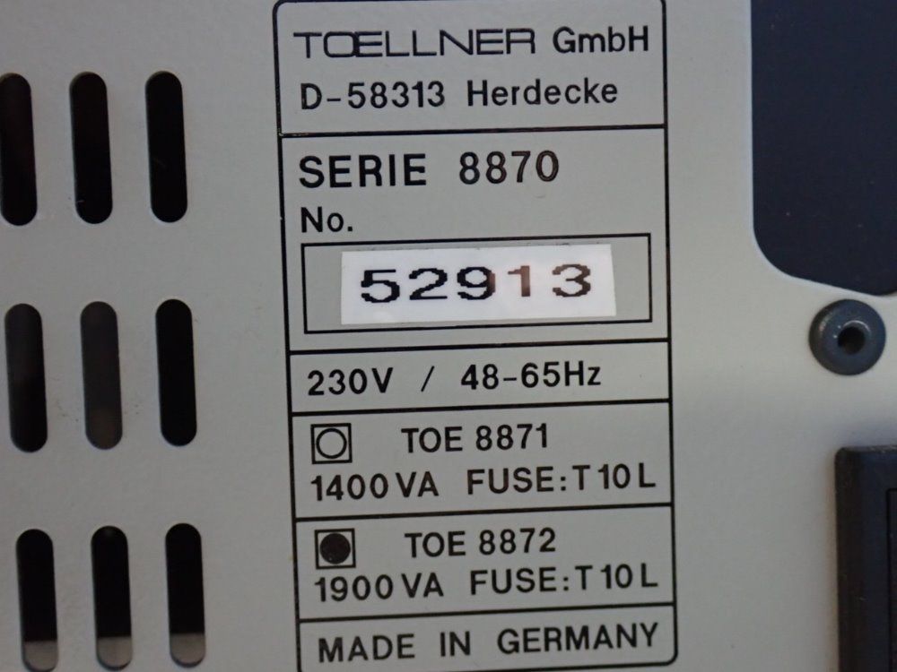 Toellner Power Supply