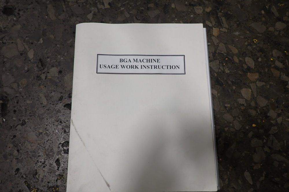 Srt Sierra Summit 1000 Bga Rework Machine - Sierra Summit 1000