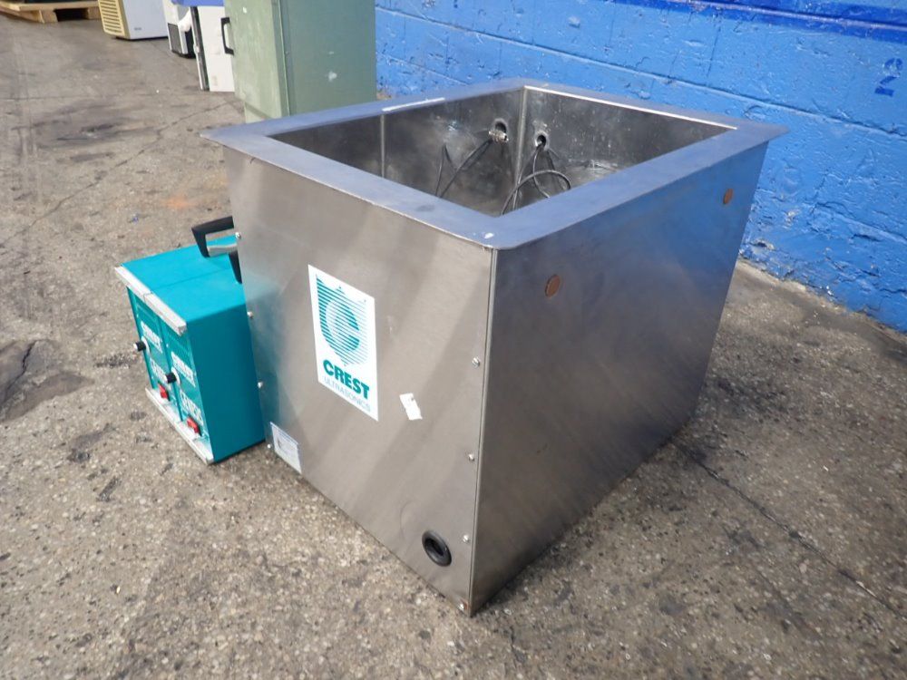 Crest Ultrasonics 22" X 16" X 16" 4nt-1622-12 Ultrasonic Parts Washer - 4nt-1622-12