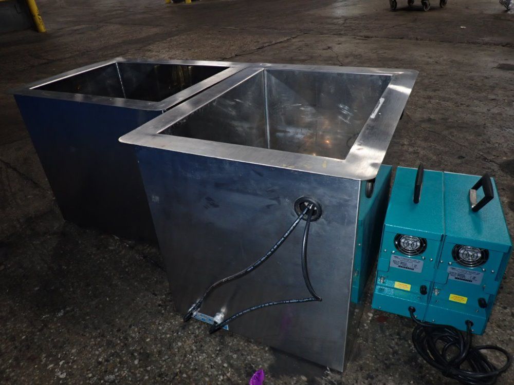 Crest Ultrasonics 22" X 16" X 16" 4nt-1622-12 Ultrasonic Parts Washer - 4nt-1622-12