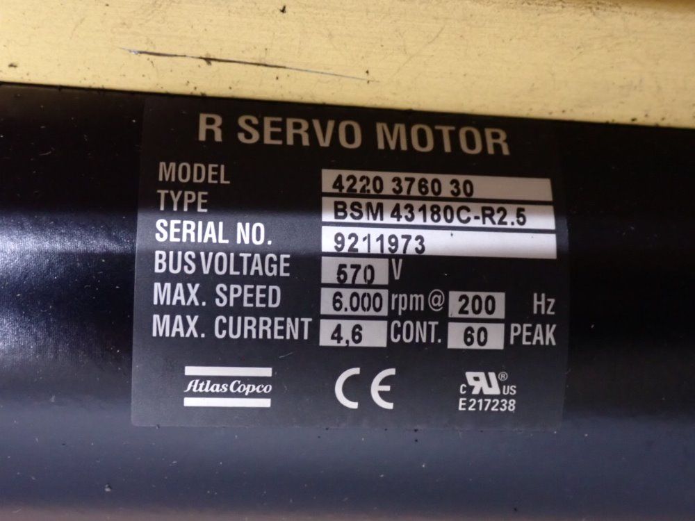 Atlas Copco Qmx80-58rt Electric Nutrunner - Qmx80-58rt