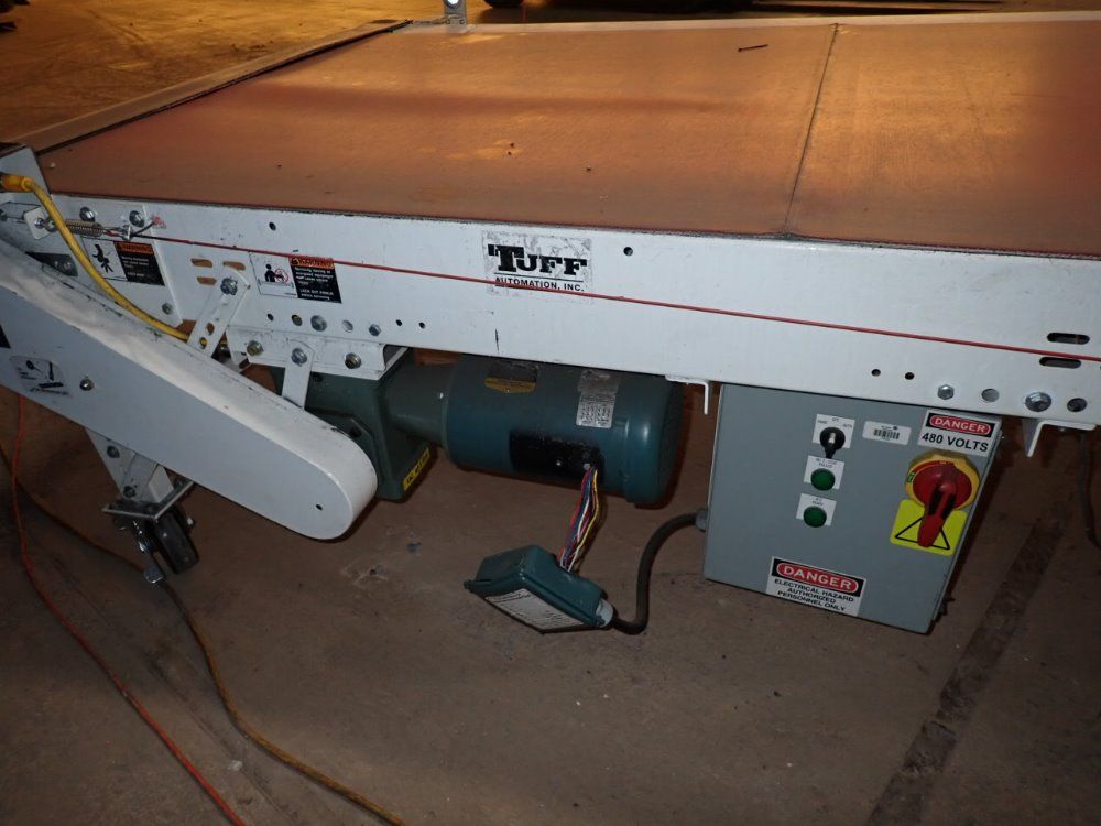 Tuff 48" X 120" X 30" Portable Power Belt Conveyor