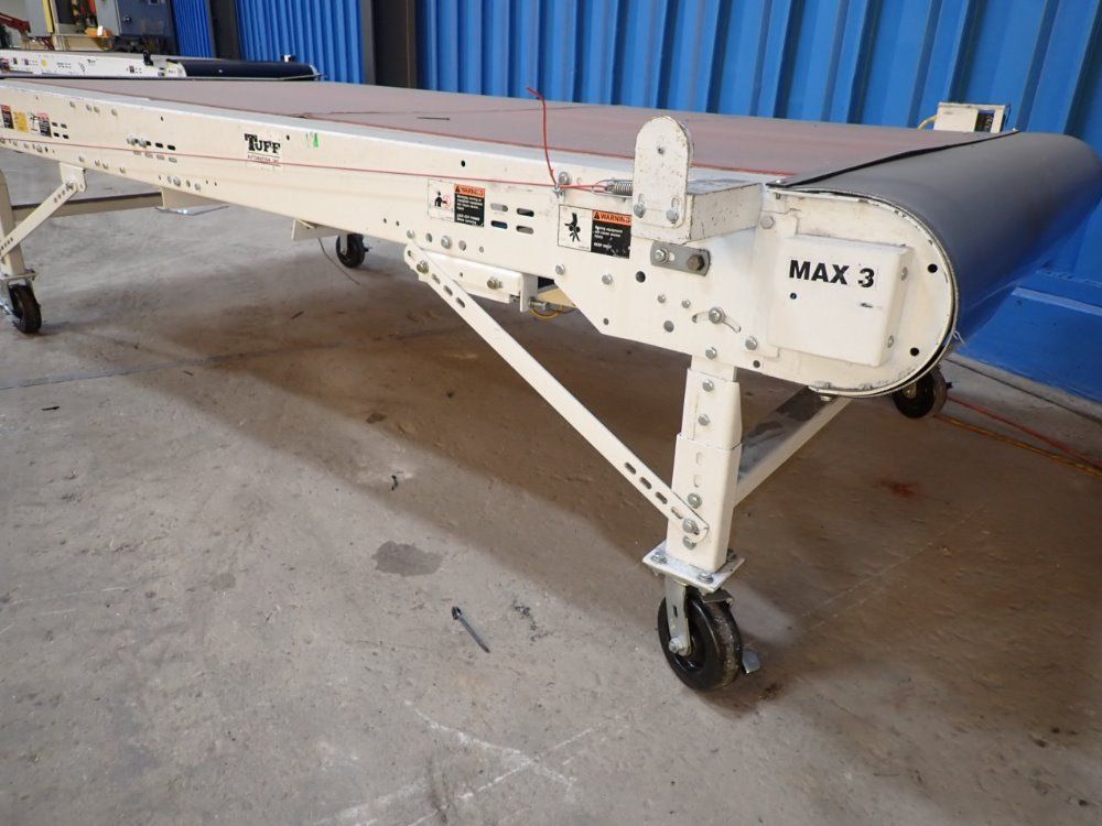 Tuff 48" X 120" X 30" Portable Power Belt Conveyor