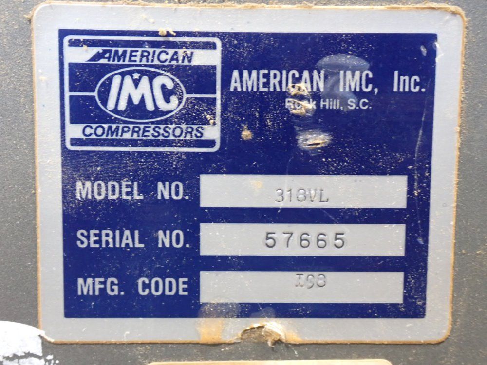 American Imc Inc. Air Compressor