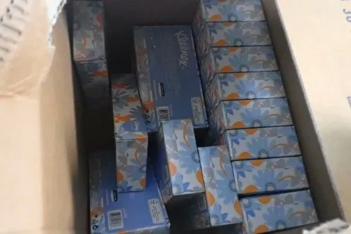 Kleenex/health Gards Facial Tissue/waxed Liners