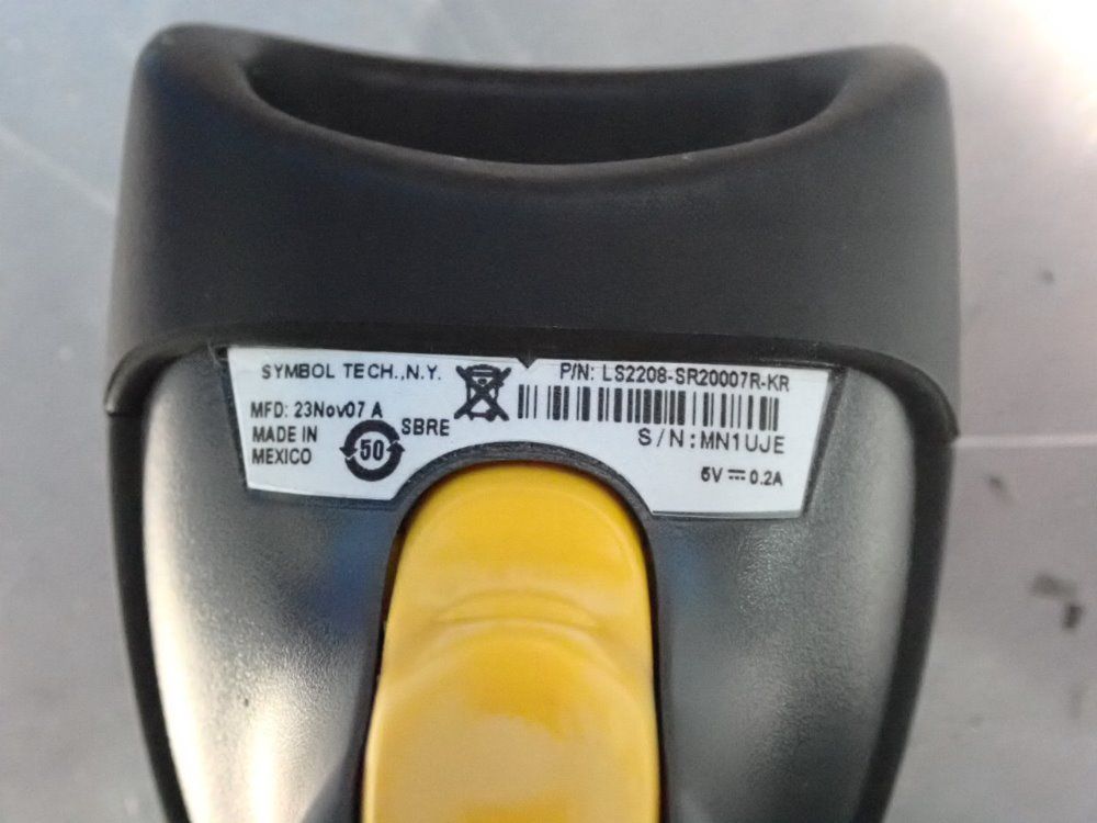 Symbol Handheld Barcode Scanner
